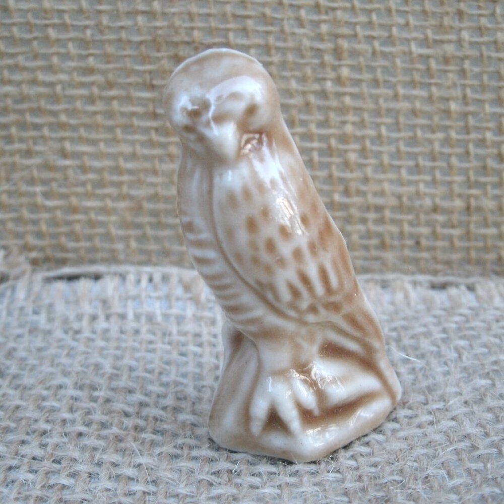 Vintage Wade Whimsies Hawk Porcelain Figurine